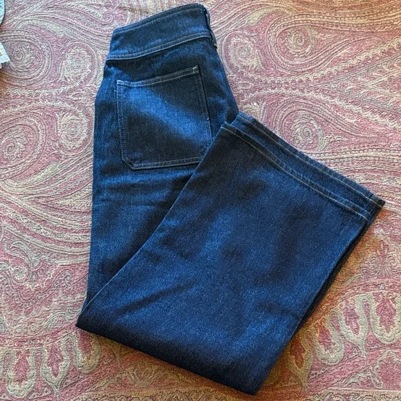 J. Crew Navy Wide Leg Jeans - Picture 4 of 4